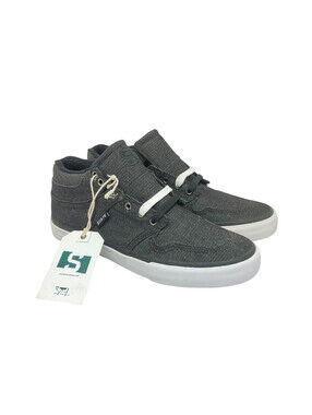 State Men's Low-Cut Mercer Denim Skate Sneakers FTWST10404 Black Size 10.5M